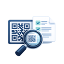 QR code asset traceability icon